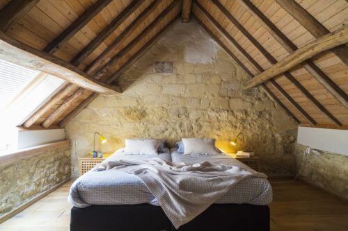 Zolderkamer slaapkamer