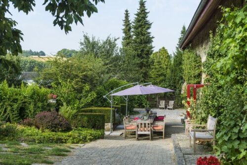 Gezellig terras tuin